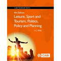 Leisure, Sport and Tourism, Politics, Policy and Planning - Paperback