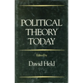 Political Theory Today - Paperback