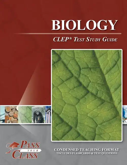 Biology CLEP Test Study Guide - Paperback
