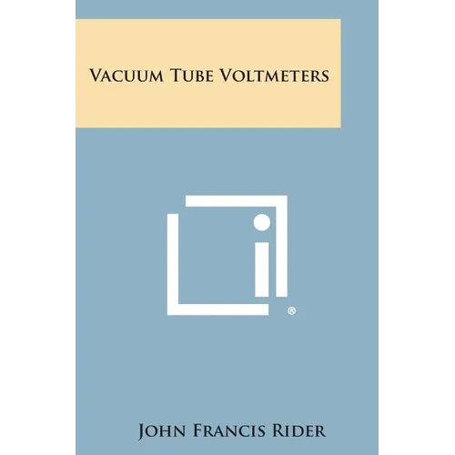 Vacuum Tube Voltmeters - Paperback