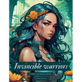 Invincible warriors: Anime coloring book - Paperback