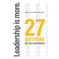 Leadership is more.: 27 Questions we too can answer - Paperback