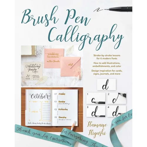 Brush Pen Calligraphy - Paperback