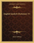 English Sanskrit Dictionary V1 - Paperback