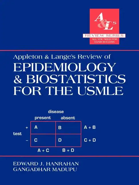 Appleton & Lange's Review of Epidemiology & Biostatistics for the USMLE - Paperback