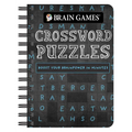 Brain Games - To Go - Crossword Puzzles (Chalkboard) - Spiral