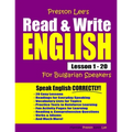 Preston Lee's Read & Write English Lesson 1 - 20 For Bulgarian Speakers - Paperback