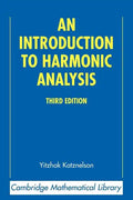 An Introduction to Harmonic Analysis - Paperback