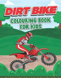 Dirt Bike Coloring Book for Kids: This Book Stress Relief Easy Coloring Book For Little Children - Paperback