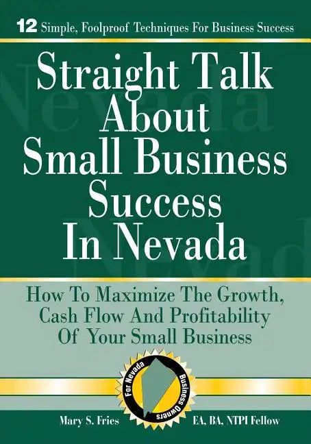 Straight Talk About Small Business Success in Nevada - Paperback