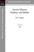 Ancient History: Evidence and Models - Paperback