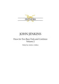 John Jenkins: The Bass Viol Duos Volume 2 - Paperback
