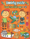Variety puzzle book for kids age 8-12: Word Search, Sudoku, Trivia, Tic tac toe, Mazes and Coloring pages - Paperback