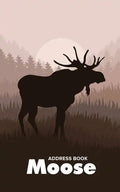 Address Book Moose - Paperback