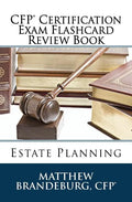 CFP Certification Exam Flashcard Review Book: Estate Planning (2019 Edition) - Paperback
