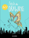 Finish the Drawing (Volume 1): 50 creative prompts for artists of all ages to sketch, color and draw! - Paperback
