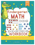 Kindergarten Math Workbook: Kindergarten and 1st Grade Workbook Age 5 - 7 - Early Reading and Writing, Numbers 0-20, Addition and Subtraction Acti - Paperback