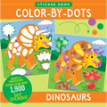Color-By-Dots Sticker Book - Dinosaurs (Use Over 1,900 Dot Stickers to Create 9 Incredible Scenes) - Paperback