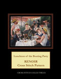 Luncheon of the Boating Party: Renoir cross stitch pattern - Paperback