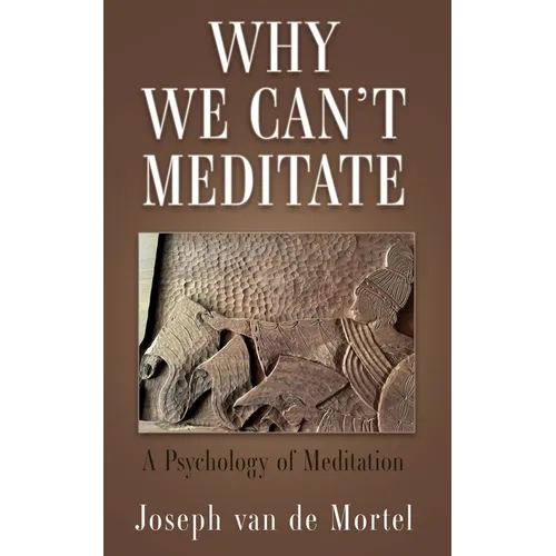 Why We Can't Meditate: A Psychology of Meditation - Paperback