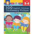 300 English Children Dictionary Picture. Bilingual Children's Books Filipino English: Full colored cartoons pictures vocabulary builder (animal, numbe - Paperback