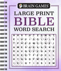 Brain Games - Large Print Bible Word Search - Spiral