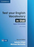 Test Your English Vocabulary in Use Upper-Intermediate Book with Answers - Paperback
