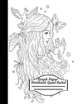 Graph Paper Notebook Quad Ruled: Grid Paper Notebook, Quad Ruled, 110 Sheets (Large, 8 x 10) Math and Science Coloring Cover and Bonus Back Page - Paperback