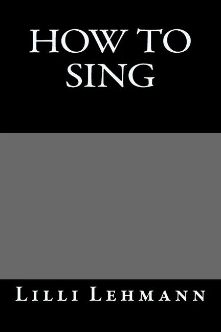 How To Sing - Paperback