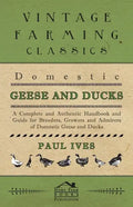 Domestic Geese And Ducks - A Complete And Authentic Handbook And Guide For Breeders, Growers And Admirers Of Domestic Geese And Ducks - Paperback