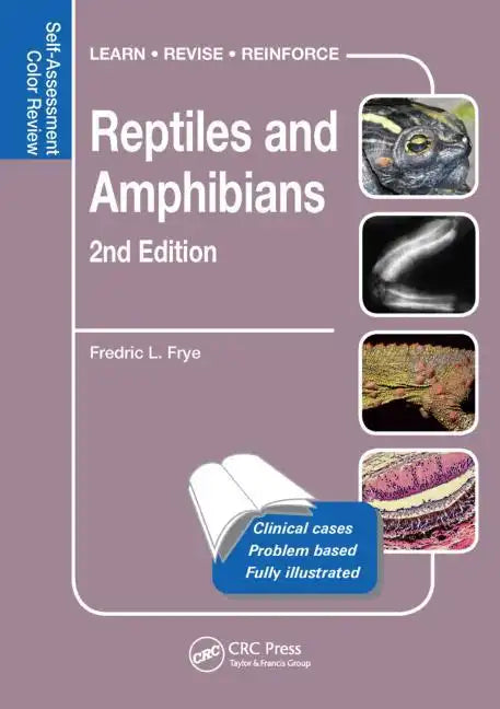Reptiles and Amphibians: Self-Assessment Color Review, Second Edition - Paperback