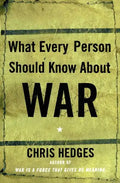 What Every Person Should Know about War - Paperback