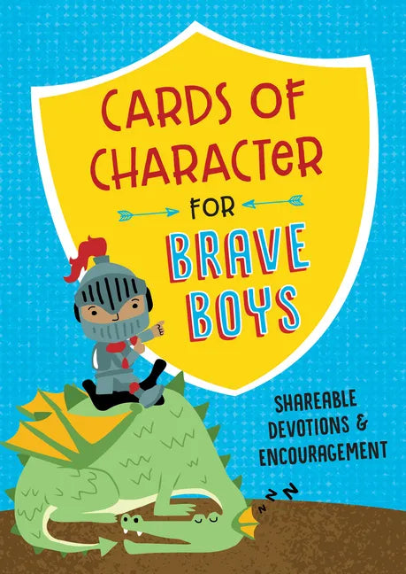 Cards of Character for Brave Boys: Shareable Devotions and Encouragement - Paperback