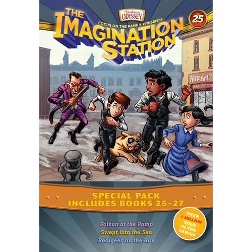 Imagination Station Books 3-Pack: Poison at the Pump / Swept Into the Sea / Refugees on the Run - Paperback