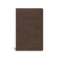 CSB Single-Column Compact Bible, Brown Leathertouch - Imitation Leather