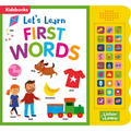 27-Button Sound Book Let's Learn First Words - Board Book