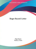 Roger Bacon's Letter - Paperback