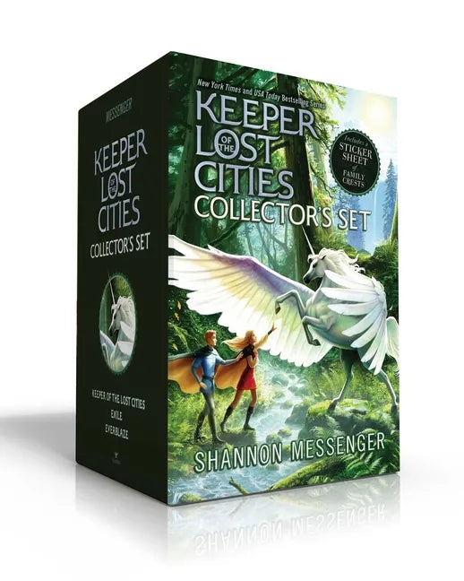 Keeper of the Lost Cities Collector's Set (Includes a Sticker Sheet of Family Crests) (Boxed Set): Keeper of the Lost Cities; Exile; Everblaze - Paperback