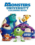 Monsters University Coloring Book: Coloring Book for Kids and Adults with Fun, Easy, and Relaxing Coloring Pages - Paperback