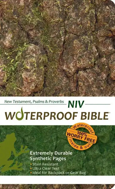 Waterproof New Testament Psalms and Proverbs-NIV - Paperback