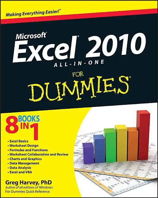 Excel 2010 All-in-One For Dummies - Paperback