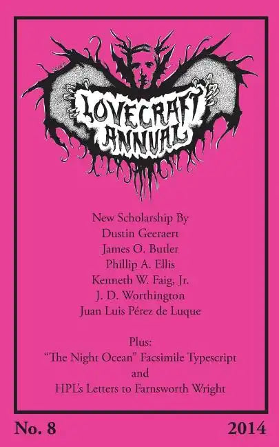 Lovecraft Annual No. 8 (2014) - Paperback