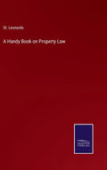 A Handy Book on Property Law - Hardcover