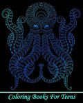Coloring Books For Teens: Gorgeous Ocean Animal Drawings (Perfect for Beginners and Ocean Animal Lovers) - Paperback