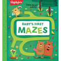 Baby's First Mazes: Puzzle Activity Book for Babies, Build Essential Fine-Motor Skills for Babies & Toddlers with Maze Activities, Perfect Baby Gift - Board Book