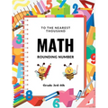 To The Nearest Thousand Math Rounding Number Grade 3rd-4th - Paperback