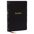 KJV Holy Bible: Super Giant Print with 43,000 Cross References, Black Genuine Leather, Red Letter, Comfort Print (Thumb Indexed): King James Version - Leather