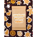 Christmas recipe books: Beautiful Christmas book with 100 pages - Paperback