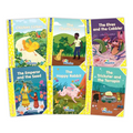 Jolly Phonics Folktales Yellow Readers (Level 2) Complete Set (1-6): In Print Letters (American English Edition) - Paperback