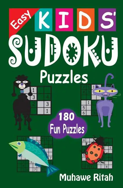 Easy Kids' Sudoku Puzzles - Paperback